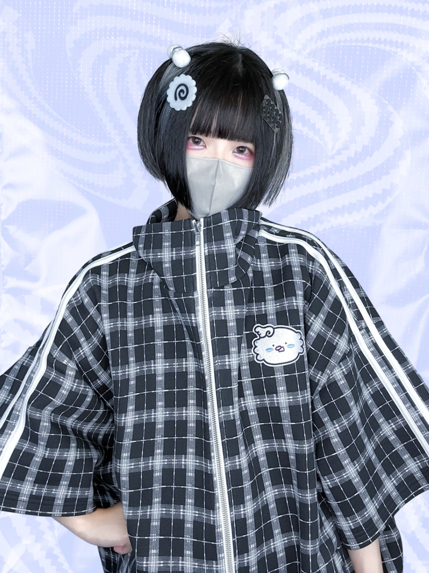 幸福チェックインおジャージ(黒)