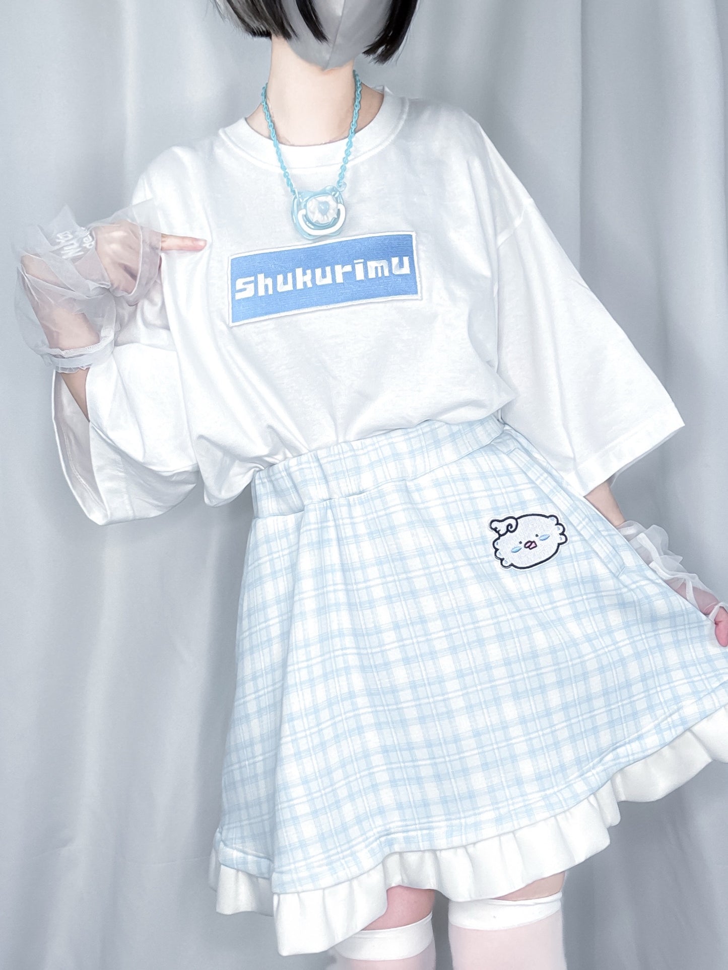 しゅーくりーむで甘々Tシャツ(白)