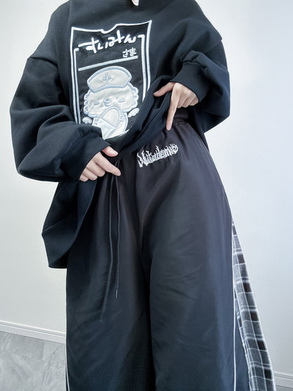 メンタルよしよしクリニックスウェット(黒)