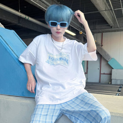イメージと異なるボンドロおTシャツ/white