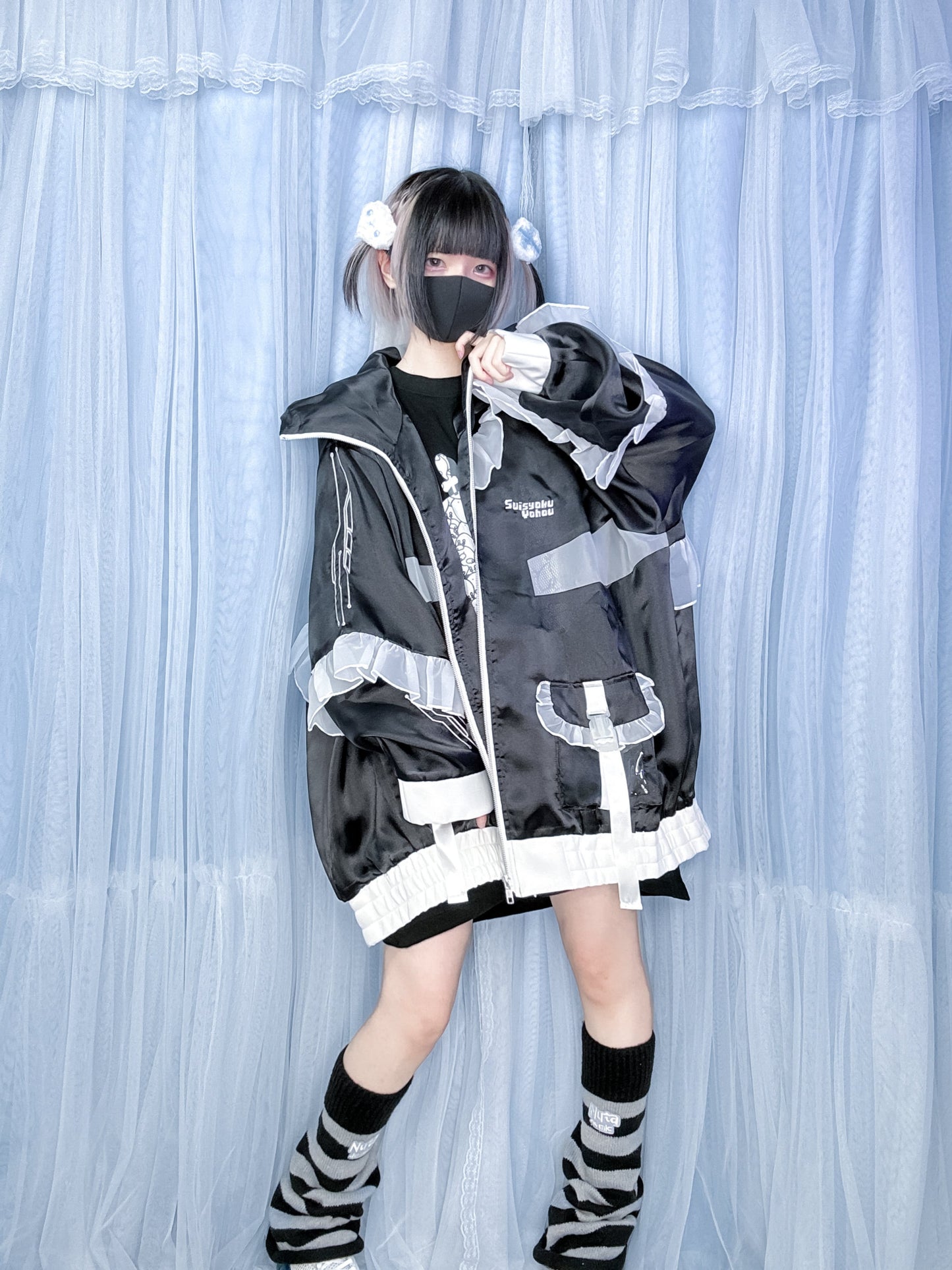 異世界超えるジェネレーターjacket(黒)
