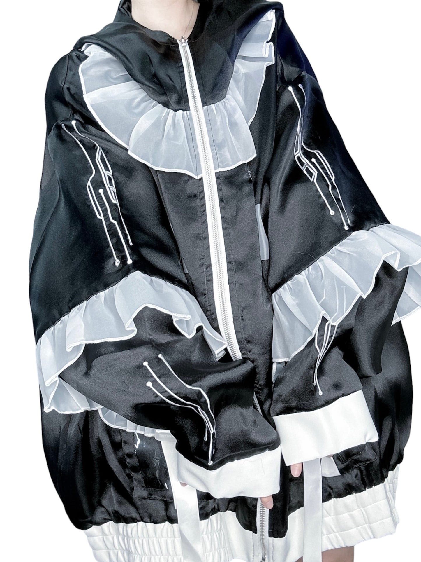 異世界超えるジェネレーターjacket(黒)