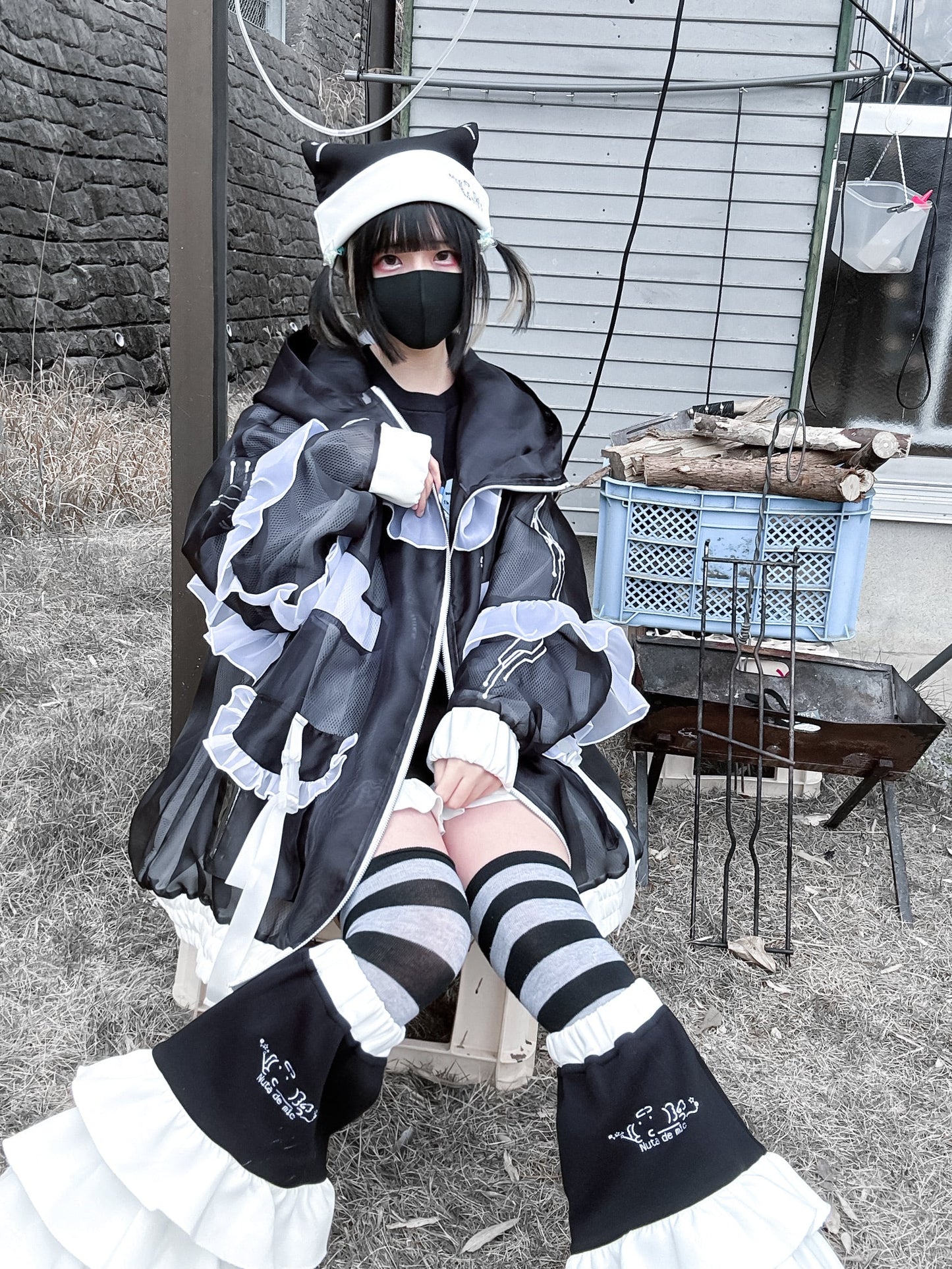 異世界超えるジェネレーターjacket(黒)