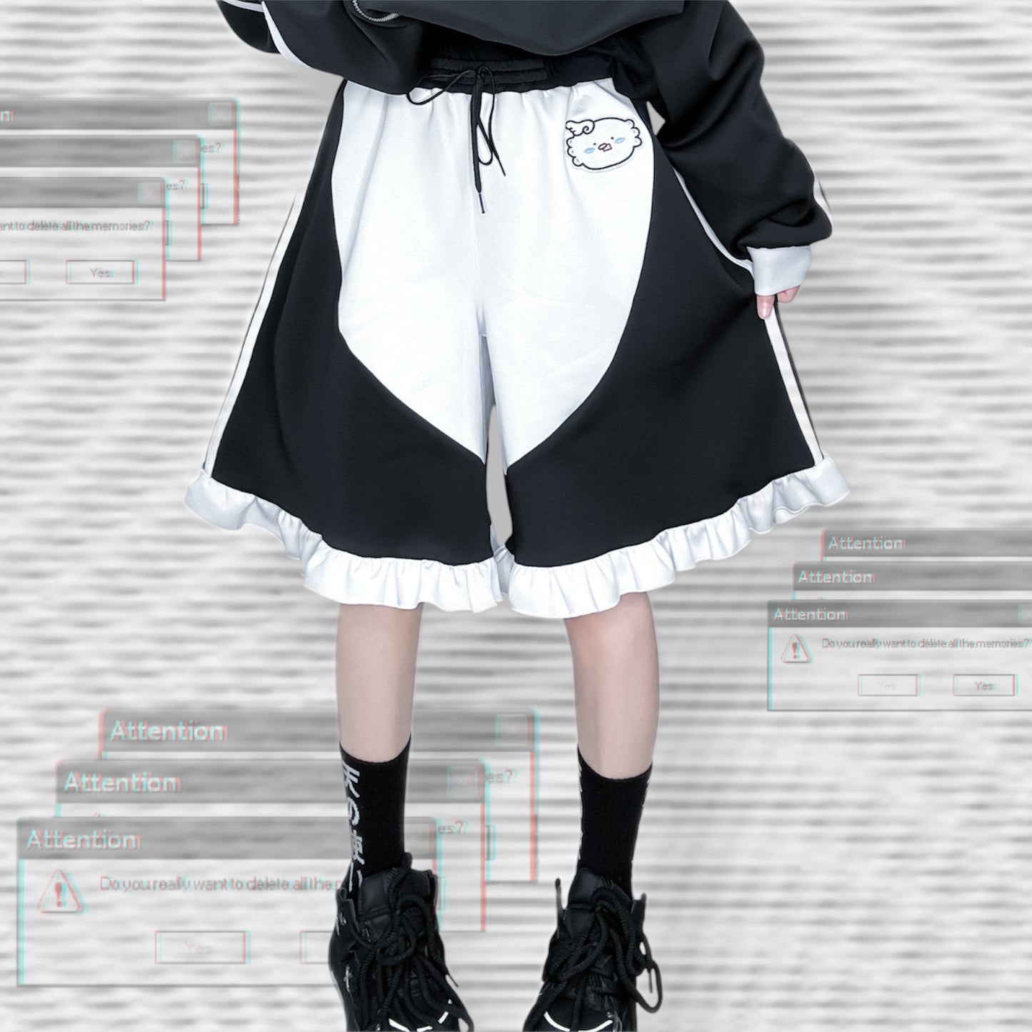 前向きになれちゃうおパンツ(黒)