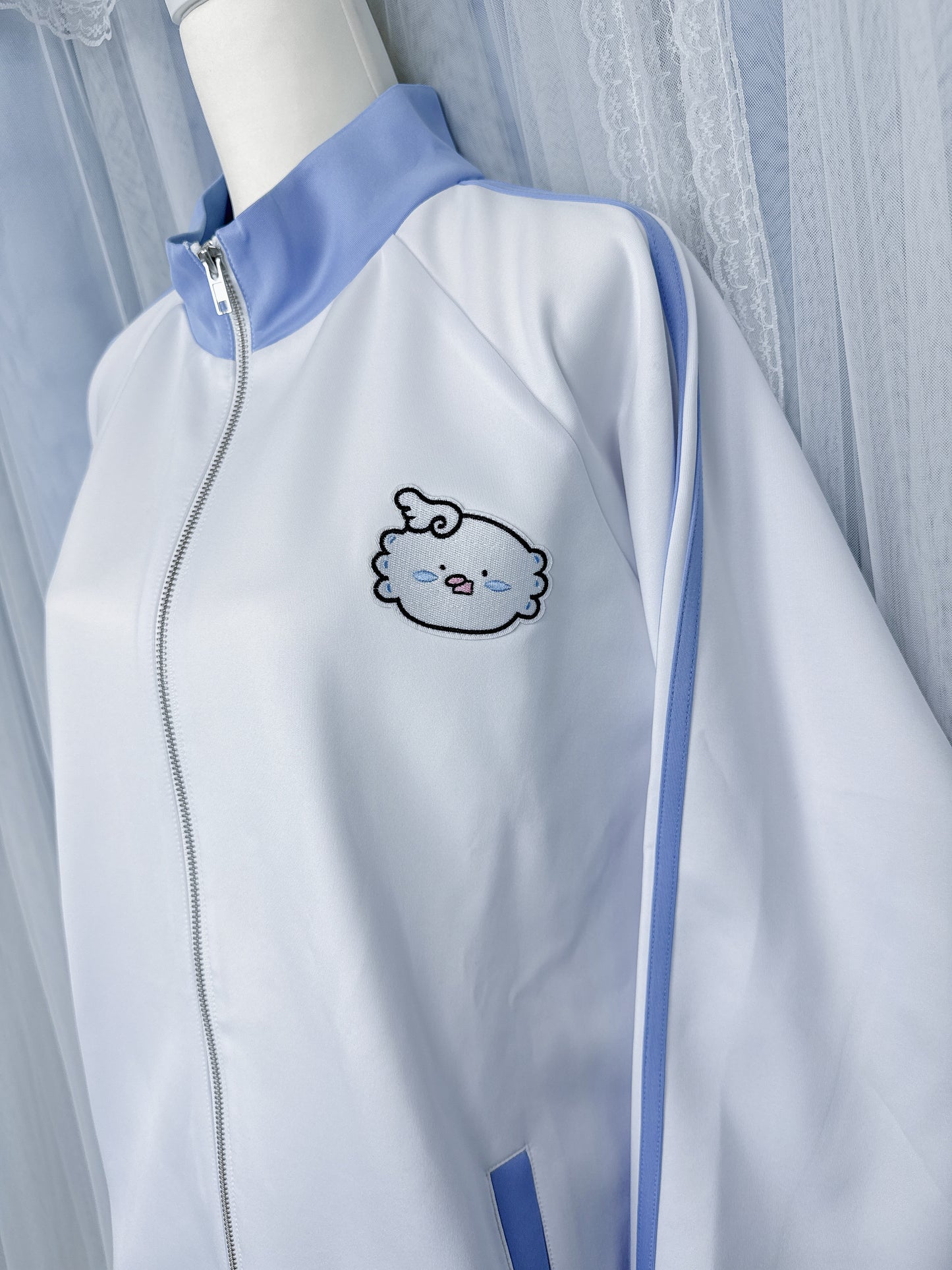 前向きになれちゃうおジャージ(水色)