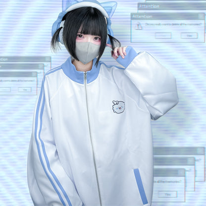 前向きになれちゃうおジャージ(水色)