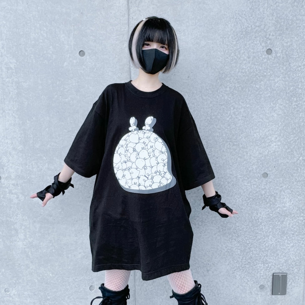 量産型しぬたくんT。(黒)