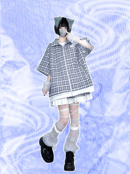 幸福チェックインおジャージ(グレー)