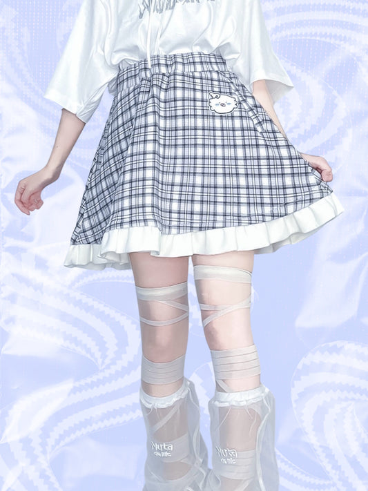 幸福チェックインスカート(グレー)