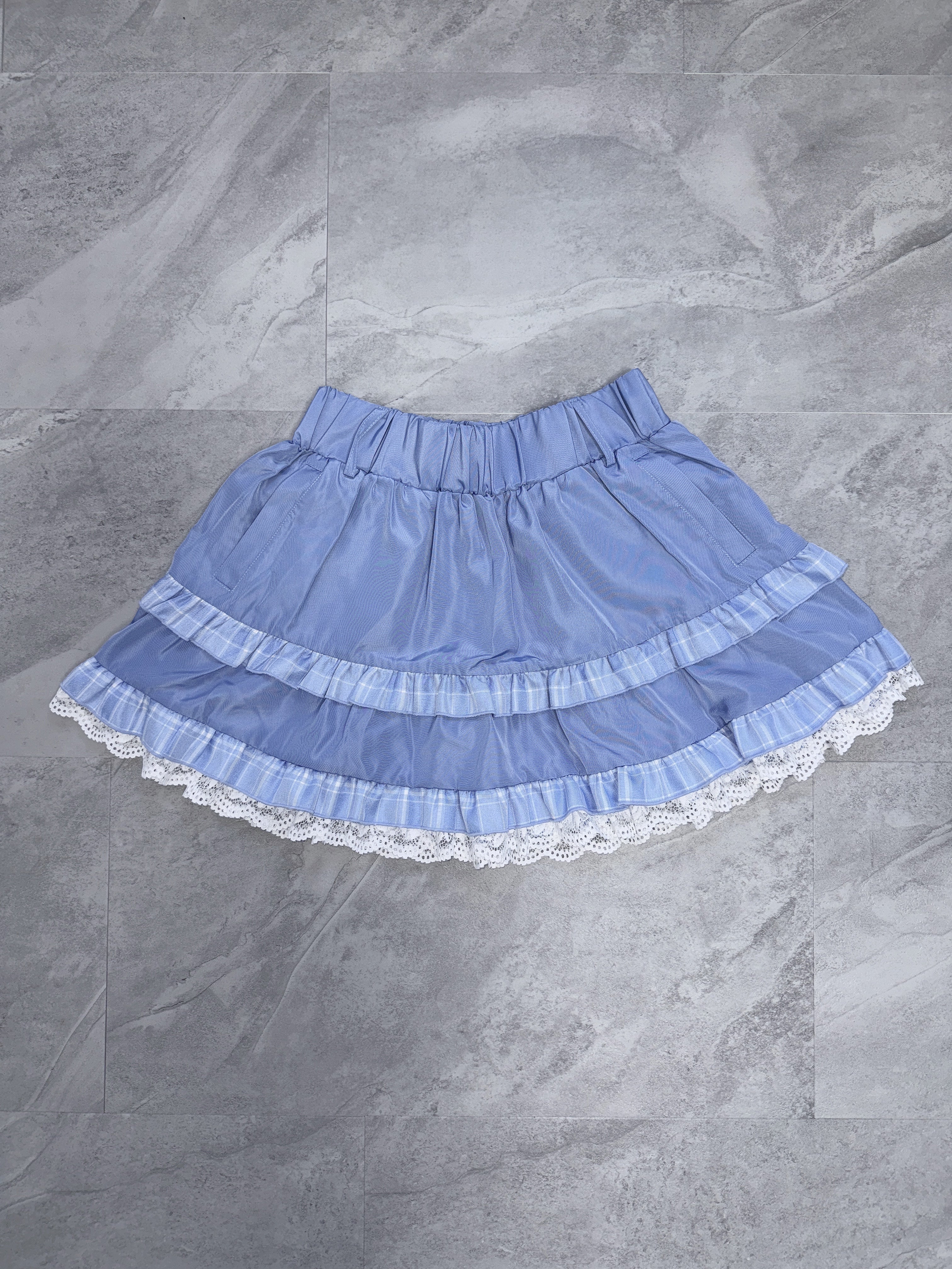 きゅるきゅるふわりんスカート(ネイビーブルー) – Nuta de mic