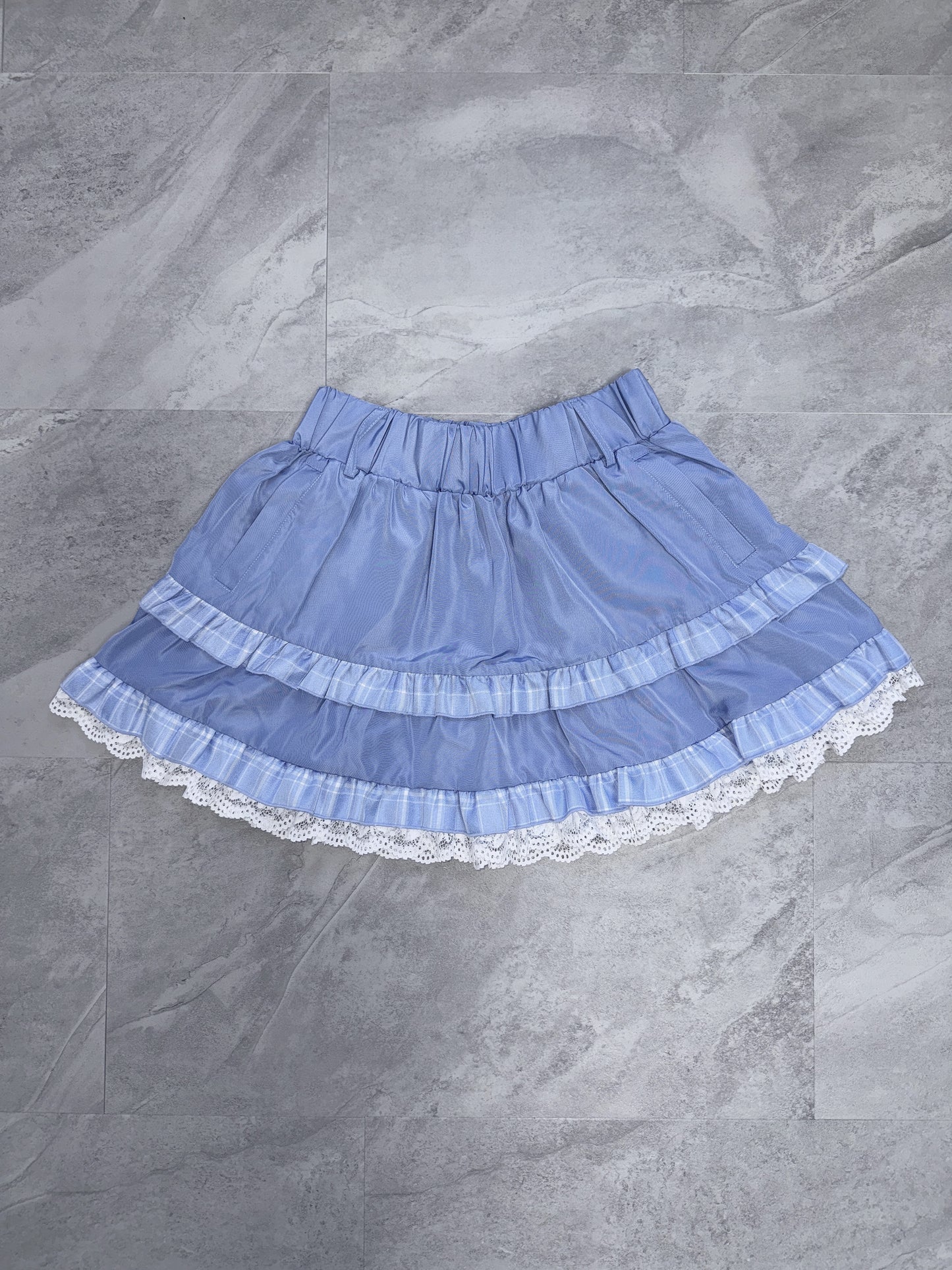 きゅるきゅるふわりんスカート(ネイビーブルー)