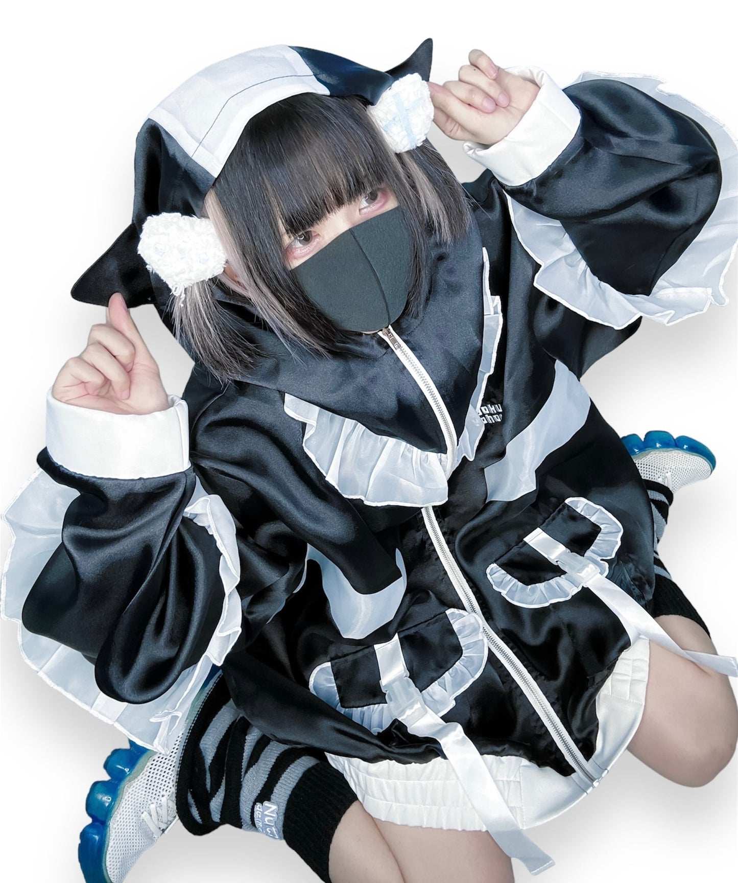 異世界超えるジェネレーターjacket(黒)
