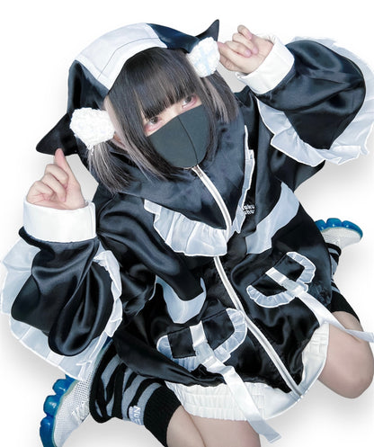 異世界超えるジェネレーターjacket(黒)