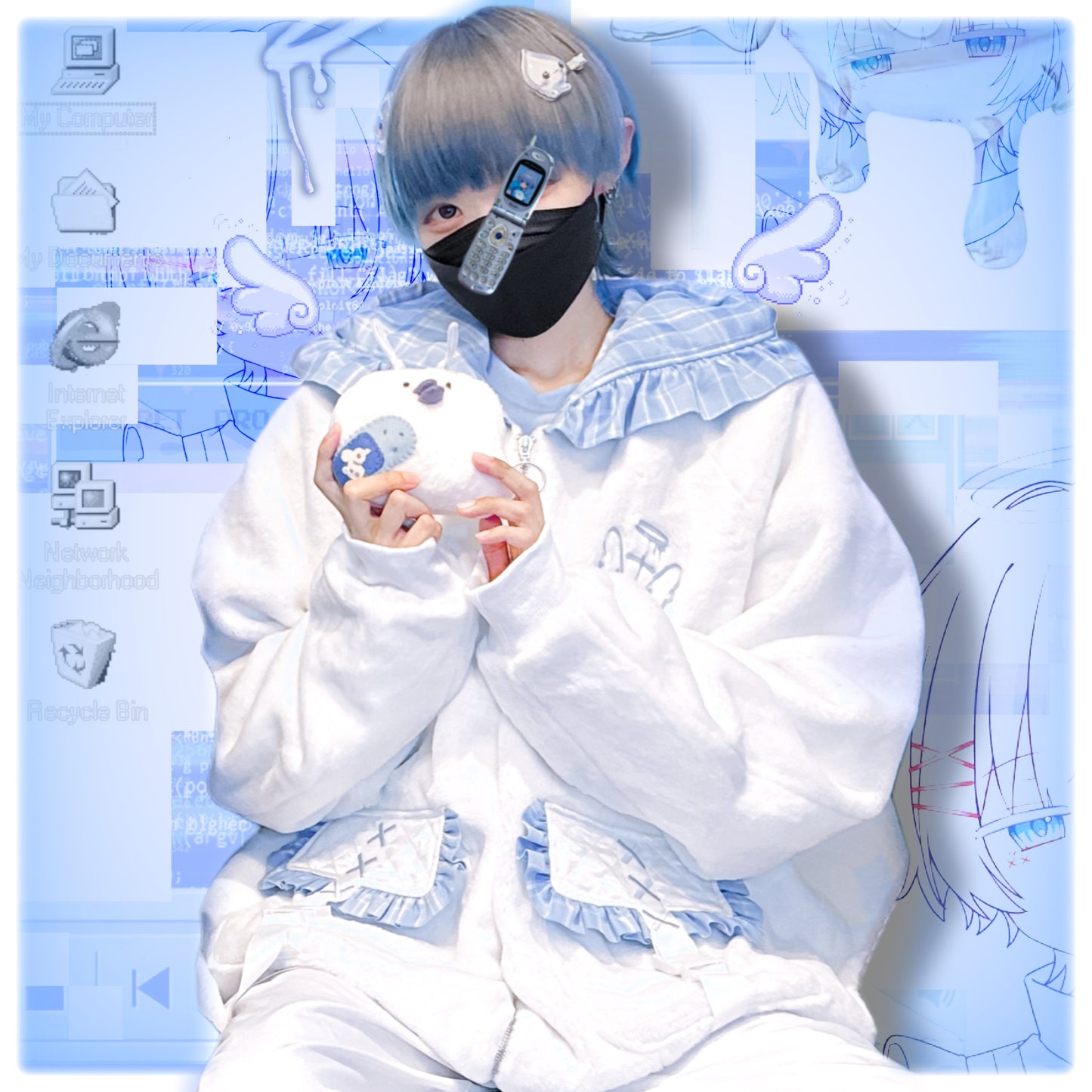 ぴゅあぴゅあ天使になれちゃうモコモコアウター