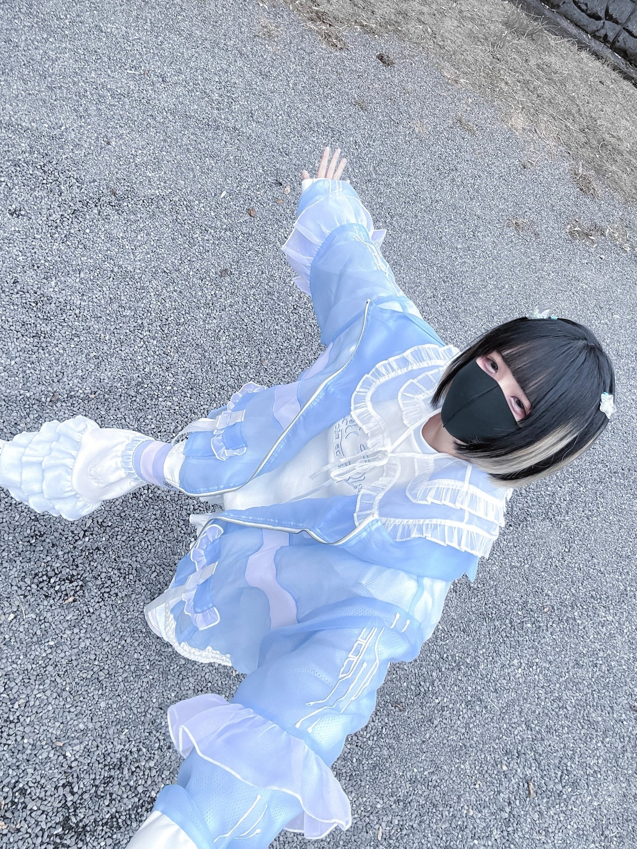 異世界超えるジェネレーターjacket(水色)