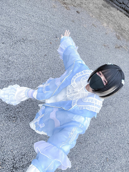 異世界超えるジェネレーターjacket(水色)
