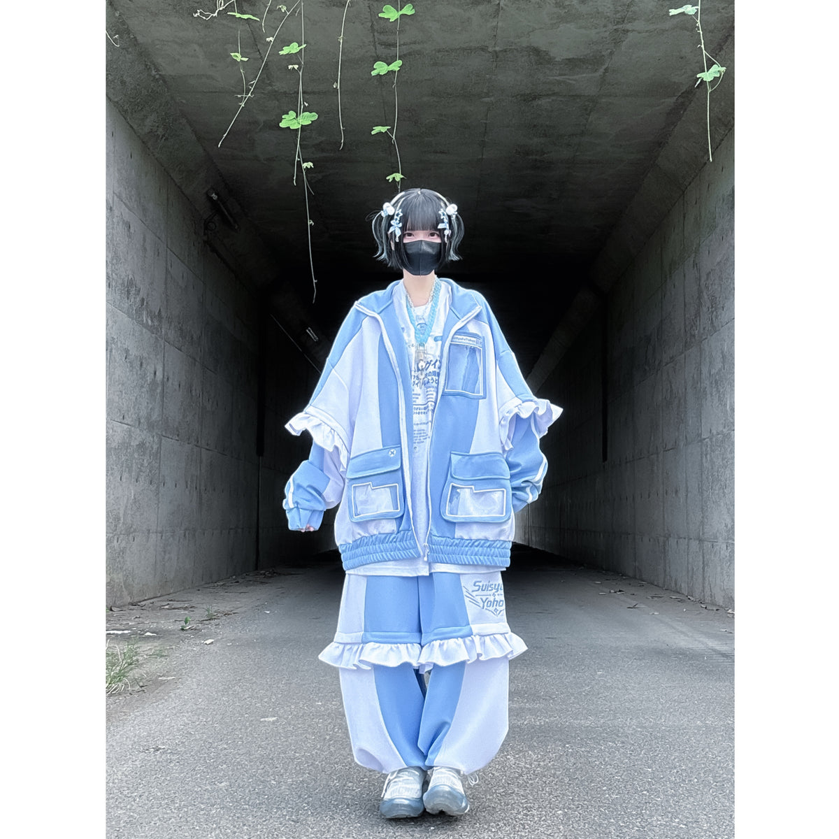 我こそがネットの支配者おパンツ(水色)