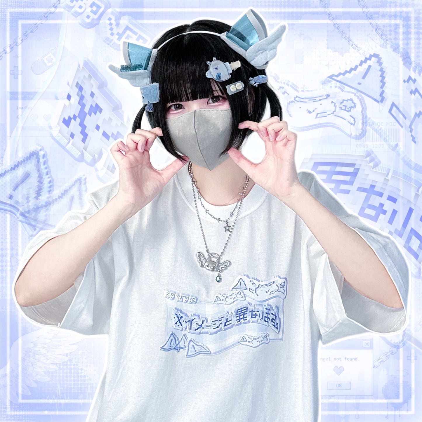 イメージと異なるボンドロおTシャツ/white