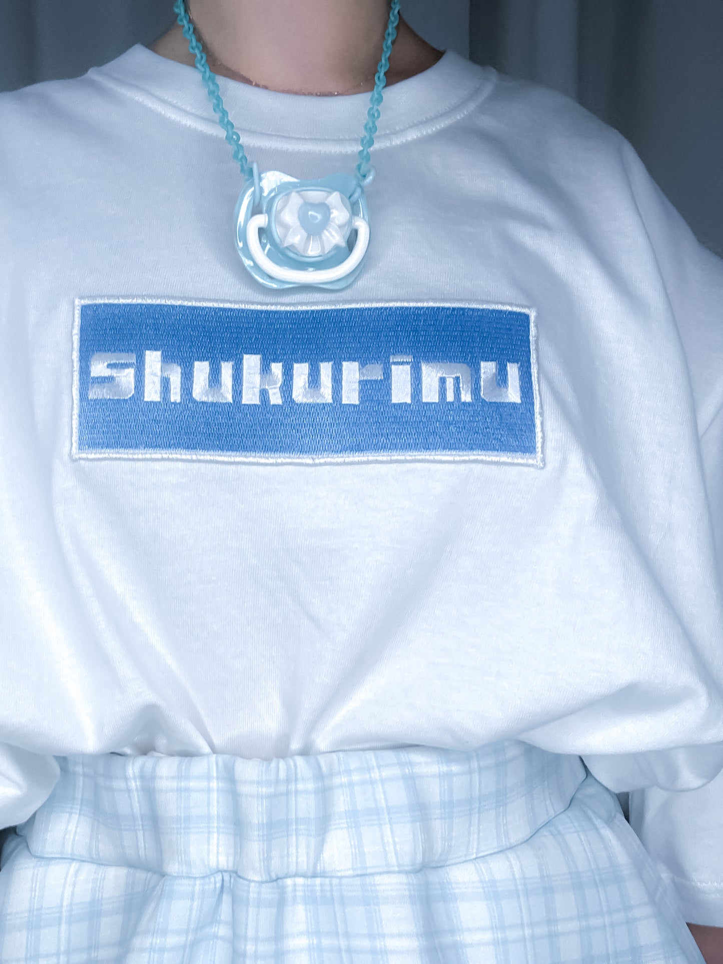 しゅーくりーむで甘々Tシャツ(黒)