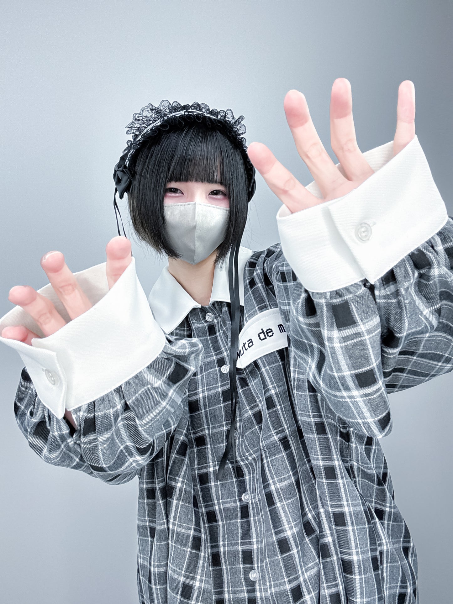 推し活隊員出動シャツ(黒)