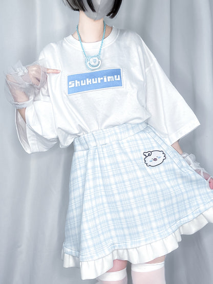 しゅーくりーむで甘々Tシャツ(白)