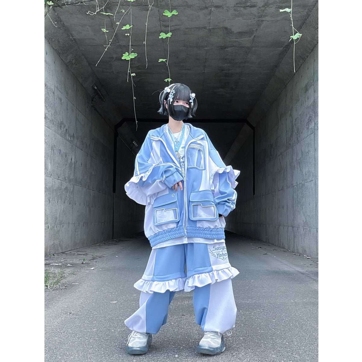 我こそがネットの支配者おパンツ(水色)