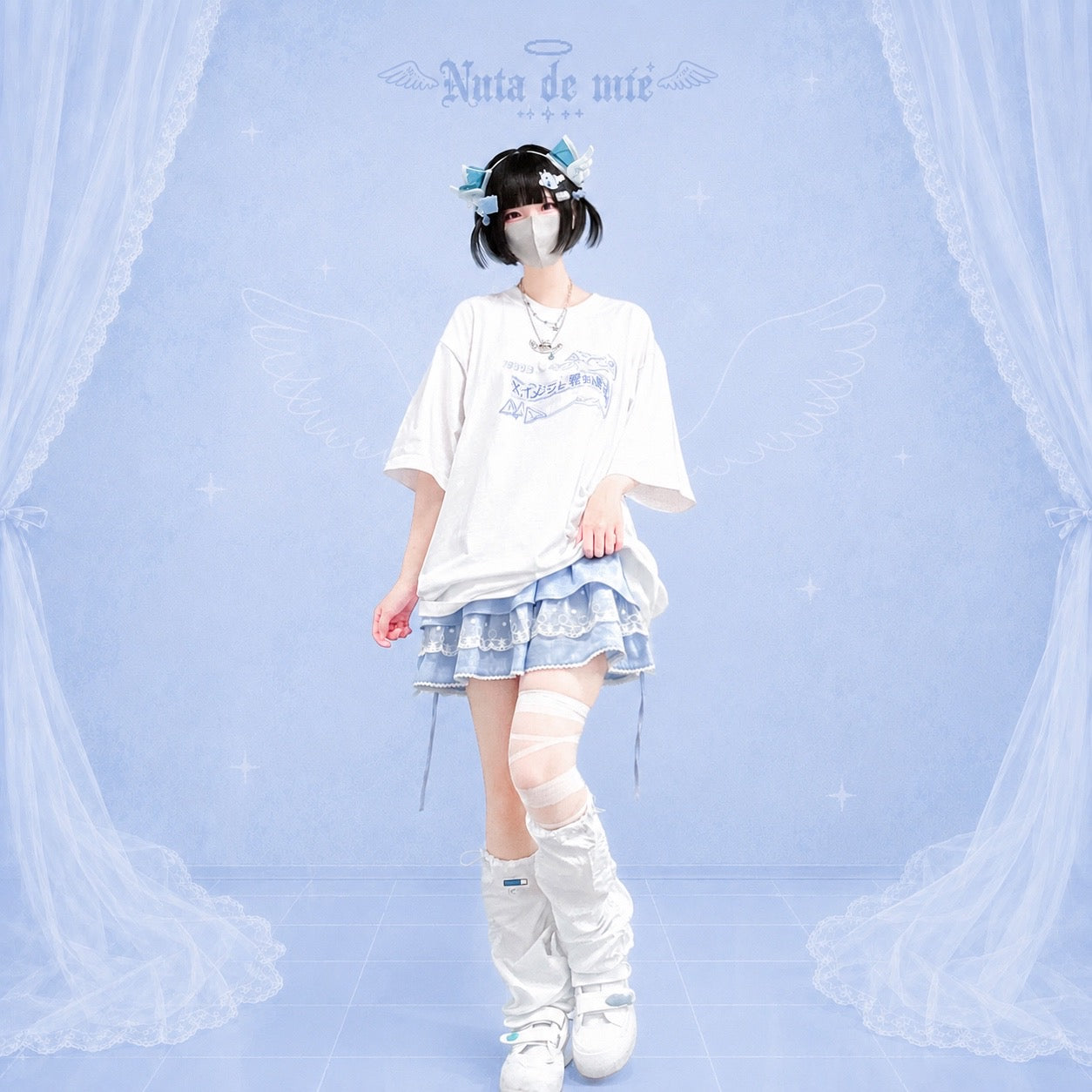 イメージと異なるボンドロおTシャツ/white