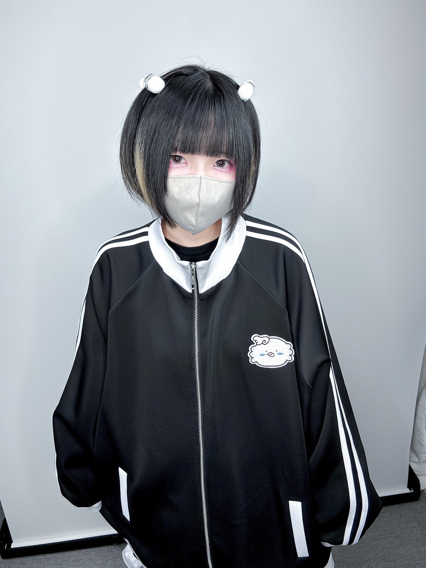 前向きになれちゃうおジャージ(黒)