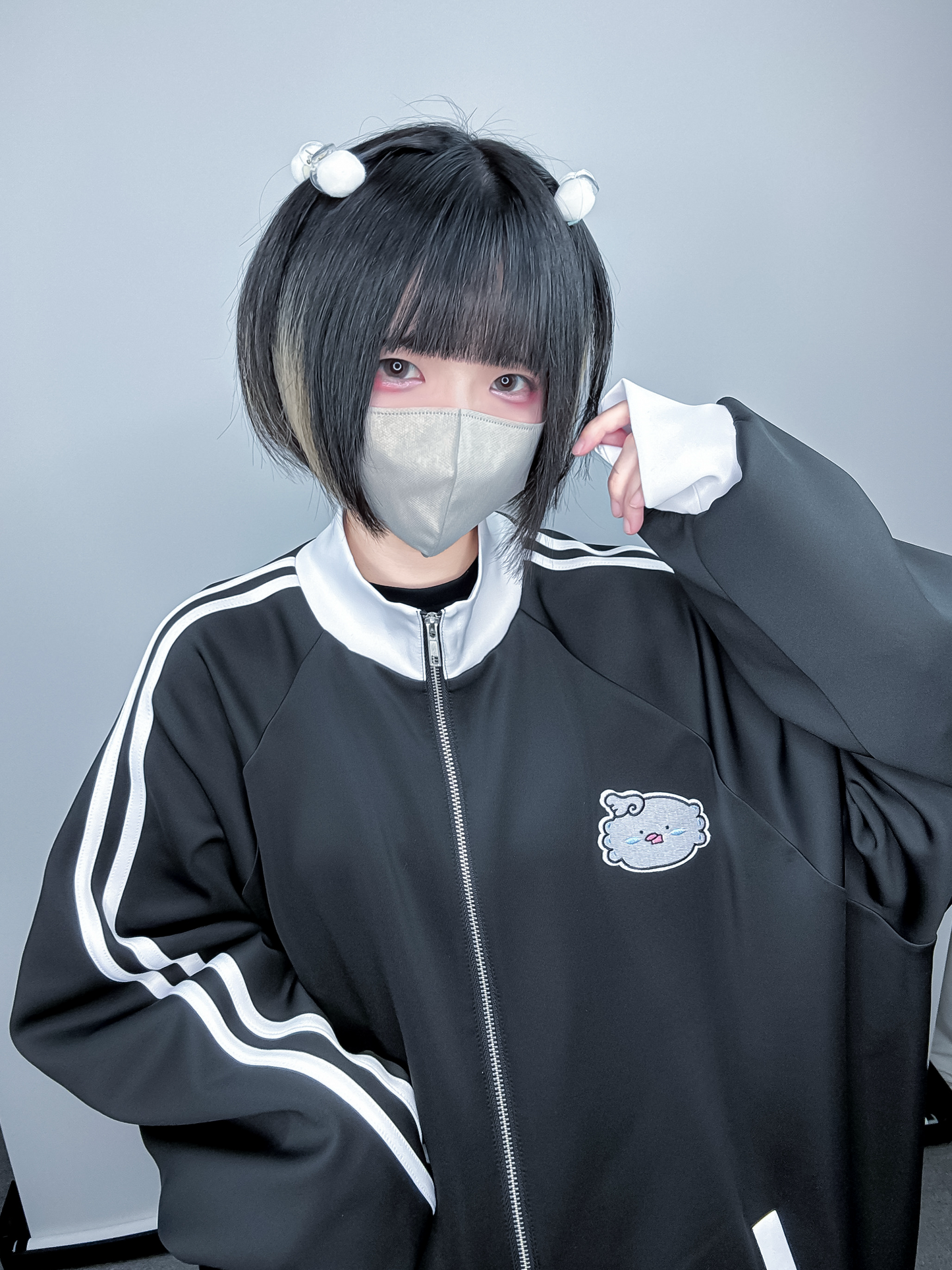 前向きになれちゃうおジャージ(黒)