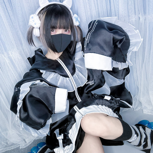 異世界超えるジェネレーターjacket(黒)